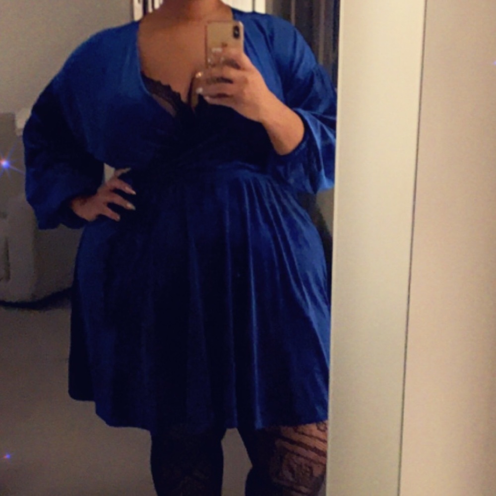 ELOQUII: Velvet Dress